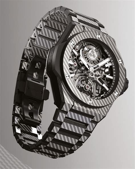 carbon fiber watch hublot|big bang full carbon tourbillon.